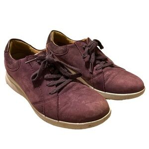Clarks UnStructured Leather Shoes Size 7.5